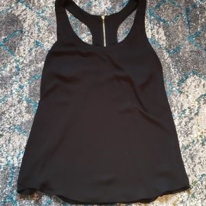 Black Racerback Tank Top